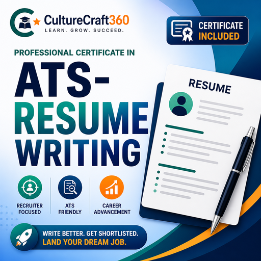 Professional Certificate in ATS-Optimized Resume Writing